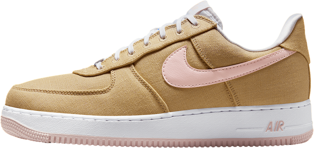 Nike Air Force 1 Low Canvas Linen / White