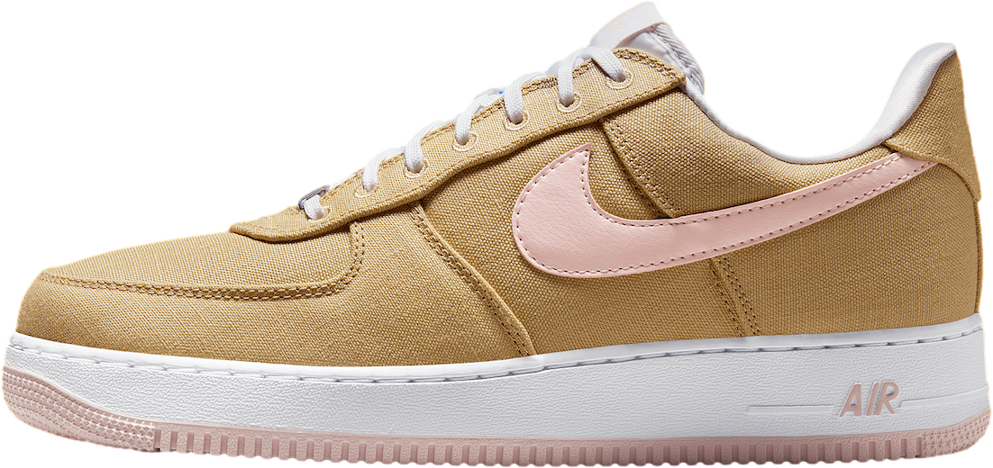 Nike Air Force 1 Low Canvas Linen / White