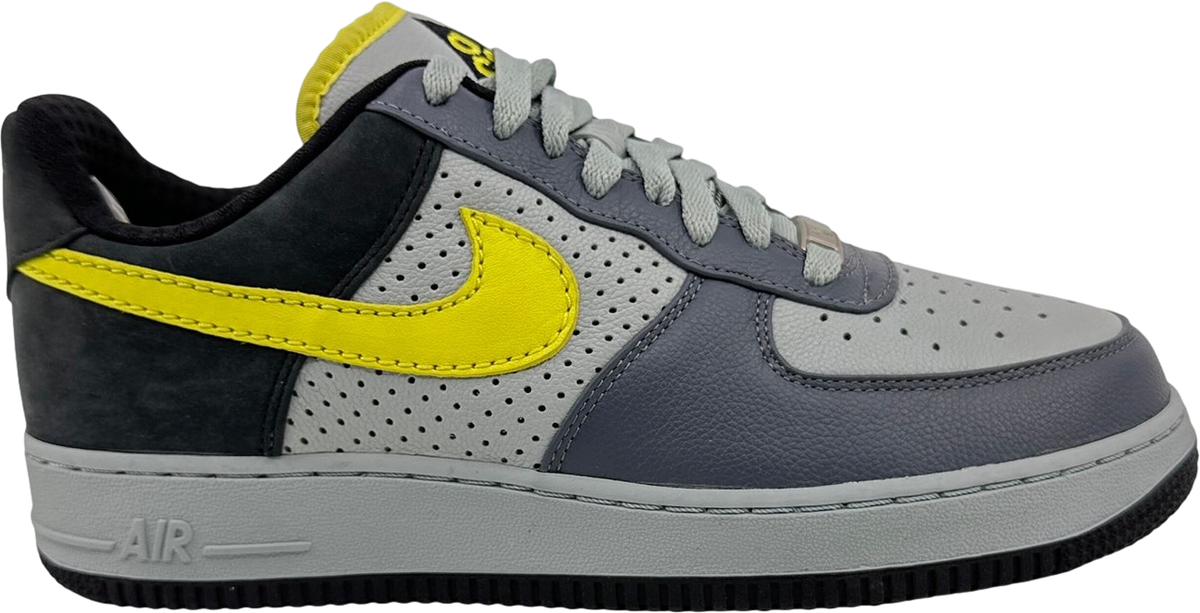 Nike Air Force 1 Low Premium Wildwood Flint Grey / Sonic Yellow