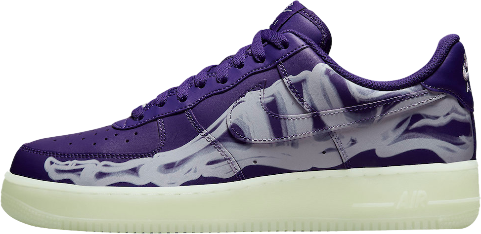 Nike Air Force 1 Low Purple Skeleton