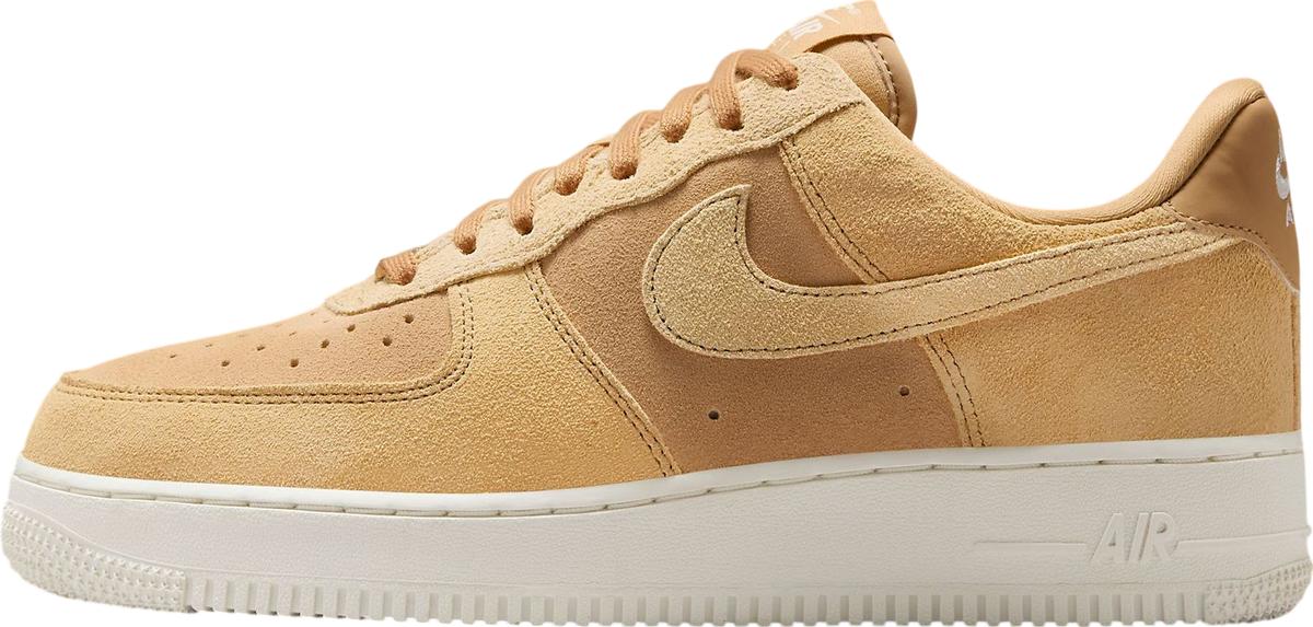 Nike Air Force 1 Low Suede Club Gold