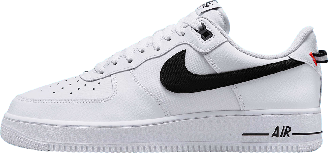 Nike Air Force 1 Low White / Black / Total Orange