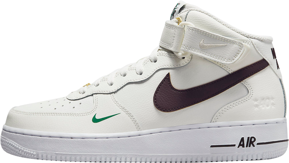 Nike Air Force 1 Mid 40th Anniversary Sail Brown Basalt