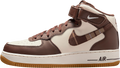 Nike Air Force 1 Mid Plaid Brown
