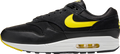 Nike Air Max 1 Black / Opti Yellow