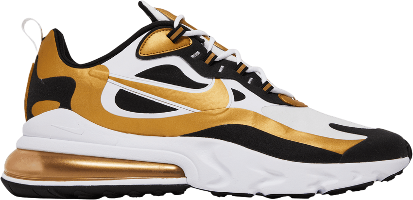 Nike Air Max 270 React Metallic Gold