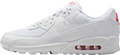 Nike Air Max 90 White / Light Crimson