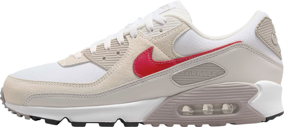 Nike Air Max 90 White / University Red
