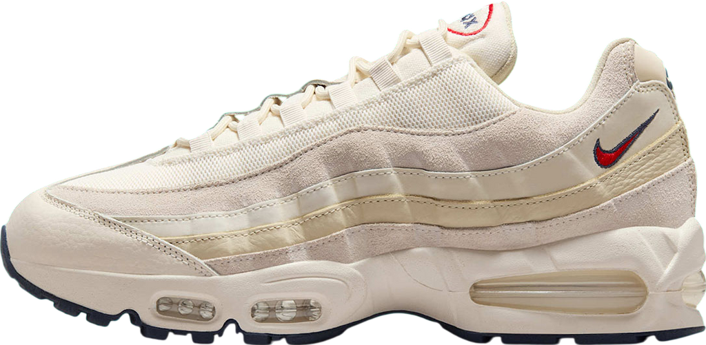 Nike Air Max 95 OG Pale Ivory / University Red