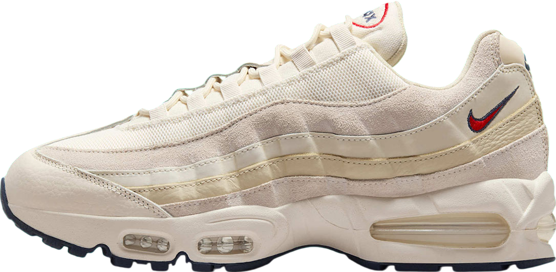 Nike Air Max 95 OG Pale Ivory / University Red