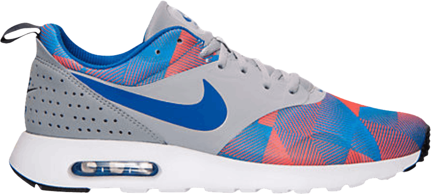 Nike Air Max Tavas Print Grey Blue Hot Lava