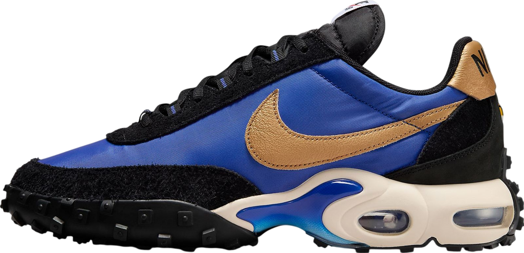 Nike Air Max Waffle Hyper Blue / Metallic Gold