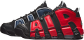 Nike Air More Uptempo Black Blue Red