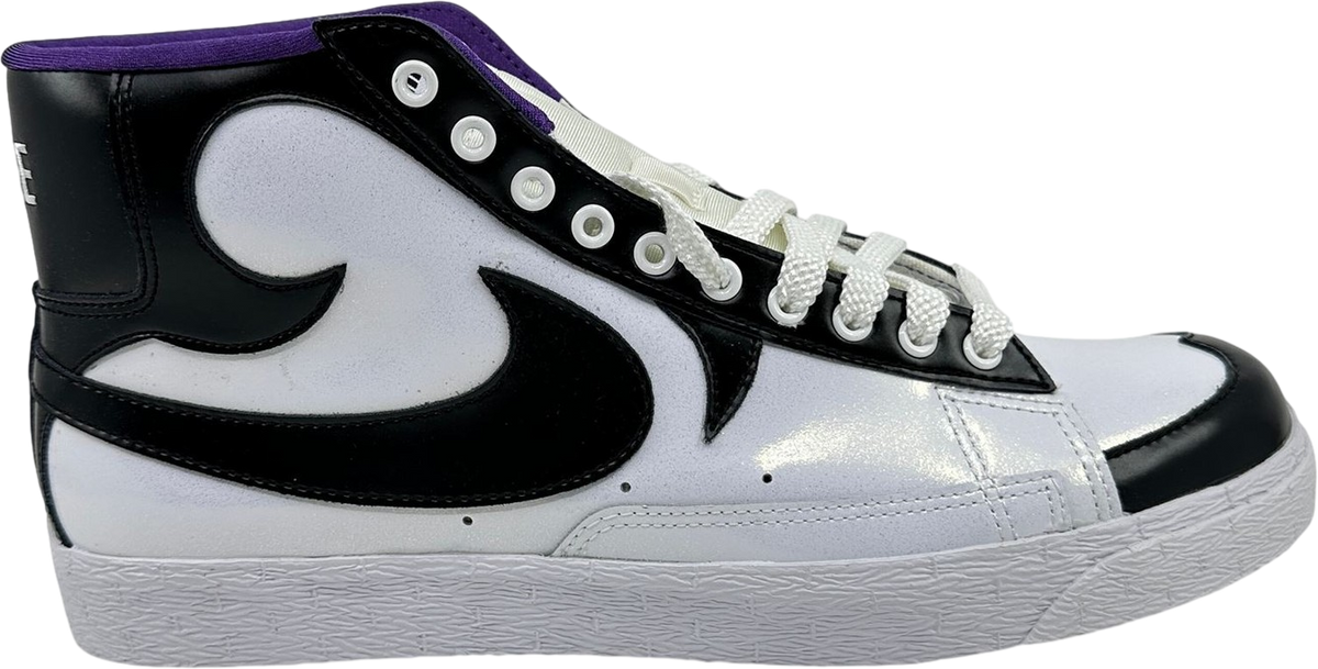 Nike Blazer High White / Black / Club Purple