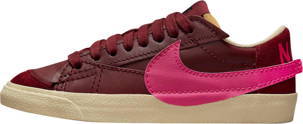 Nike Blazer Low Jumbo Burgundy Hot Pink
