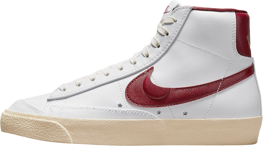 Nike Blazer Mid Just Do It Summit White Team Red