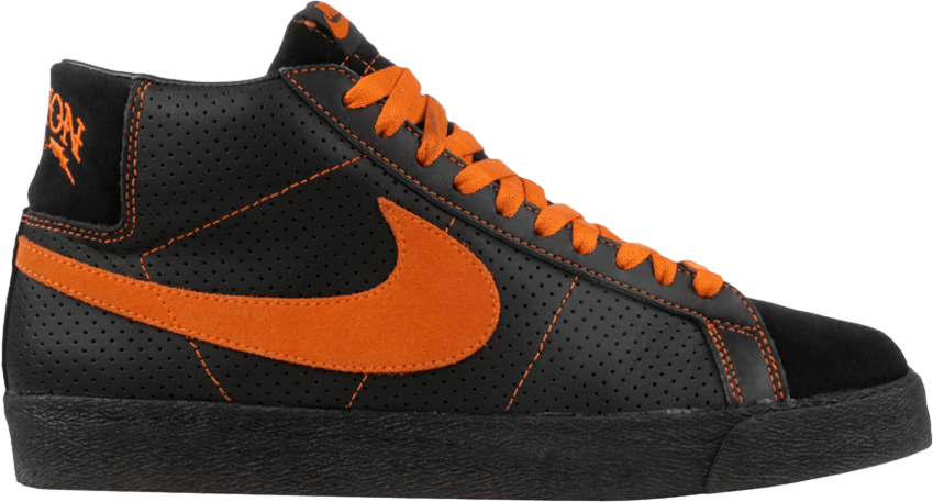 Nike Blazer SB Mission Black / Gold Post