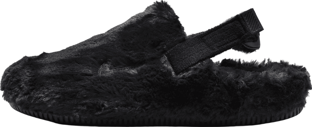 Nike Calm Mule Black Fur