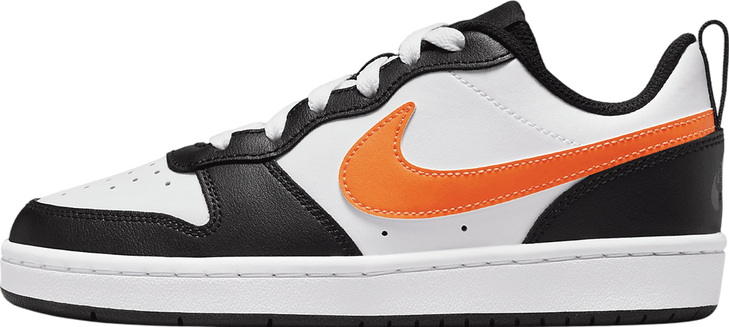 Nike Court Borough Low 2 GS White Total Orange