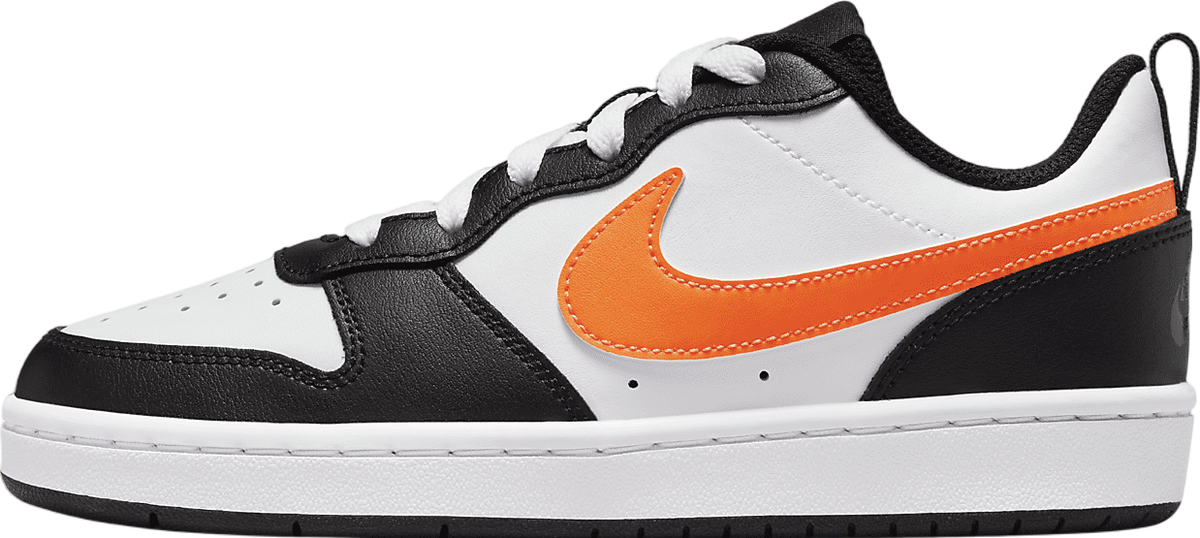 Nike Court Borough Low 2 GS White Total Orange