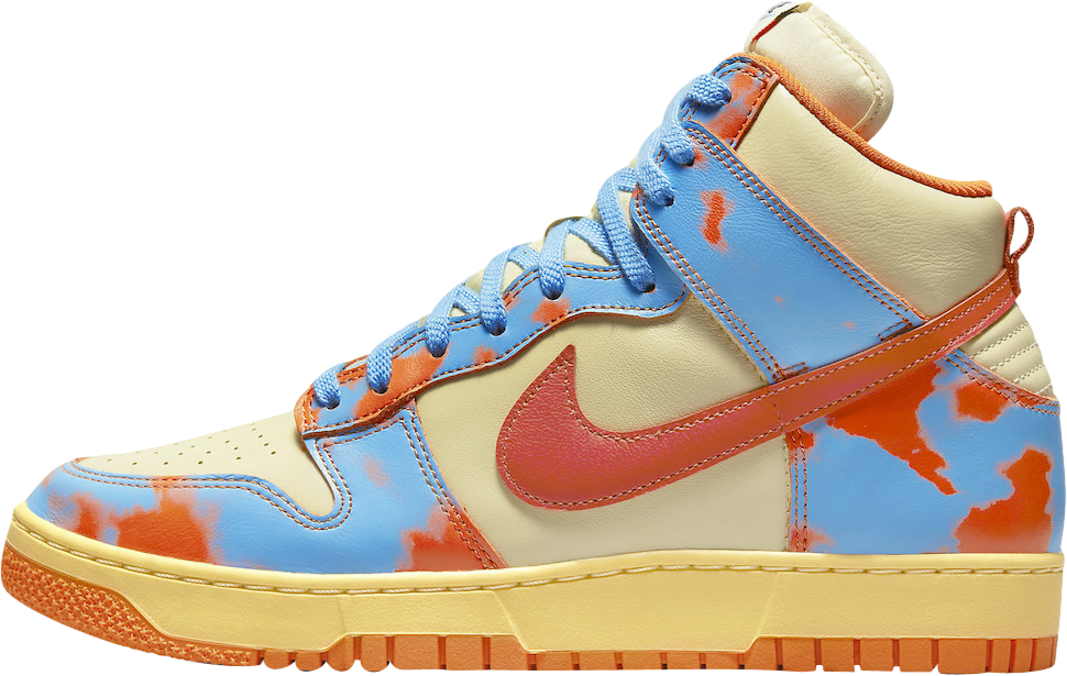 Nike Dunk High 1985 Orange Acid Wash