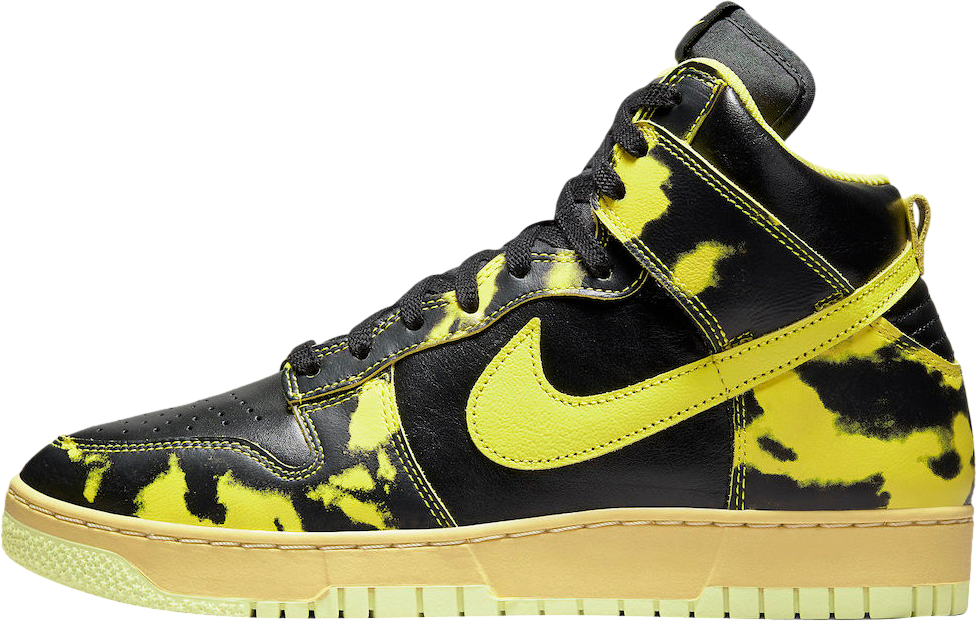 Nike Dunk High 1985 Yellow Acid Wash