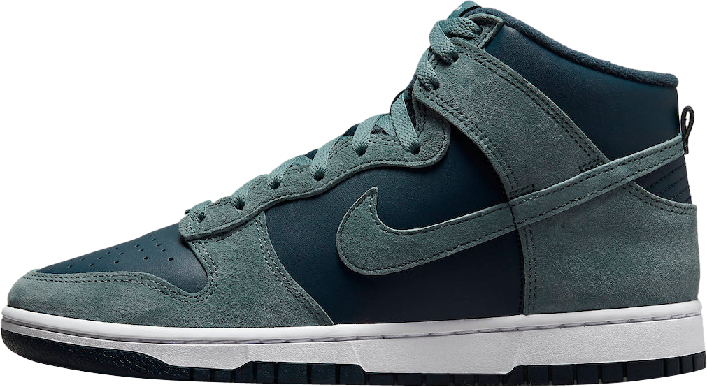 Nike Dunk High Teal Suede
