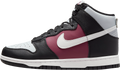 Nike Dunk High White Black Maroon