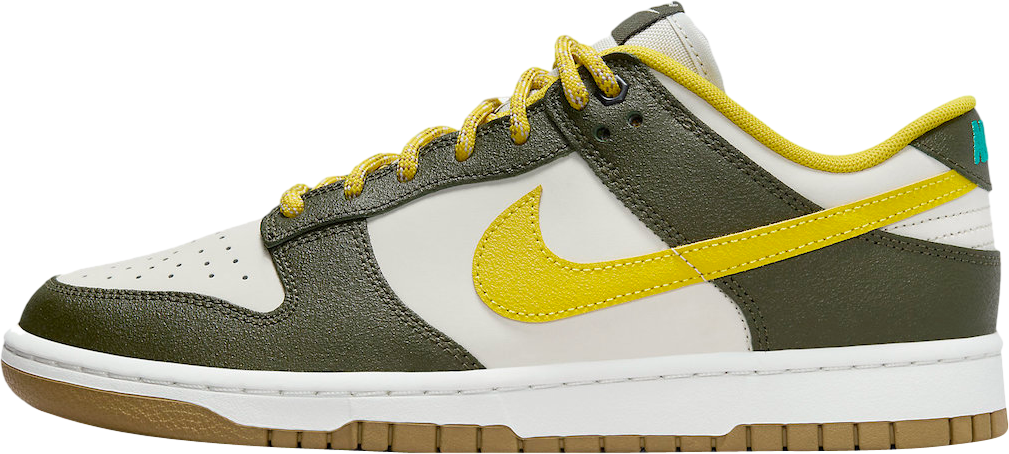Nike Dunk Low Cargo Khaki Vivid Sulfur