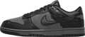 Nike Dunk Low Embossed Rose Iron Grey / Black