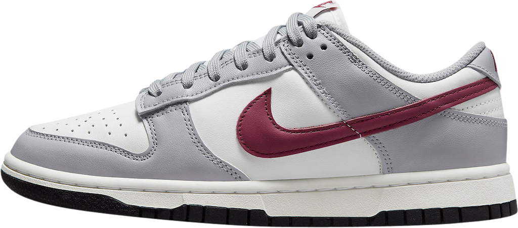 Nike Dunk Low Grey Team Red