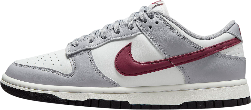 Nike Dunk Low Grey Team Red