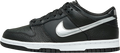 Nike Dunk Low GS Black Silver