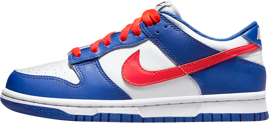 Nike Dunk Low GS Bright Crimson Game Royal