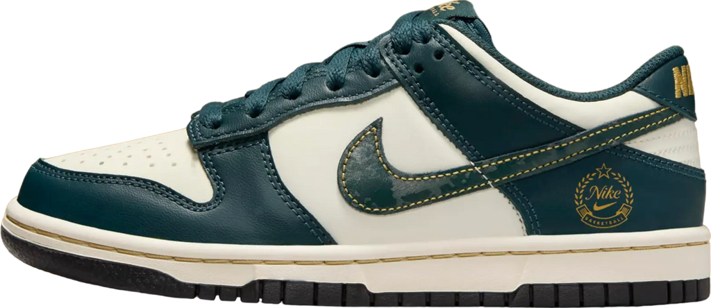 Nike Dunk Low GS Deep Jungle / Pale Ivory