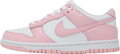 Nike Dunk Low GS White / Med Soft Pink