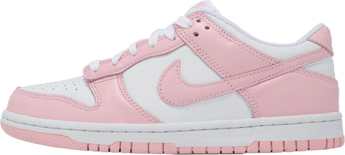 Nike Dunk Low GS White / Med Soft Pink