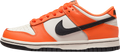 Nike Dunk Low GS White Orange Black