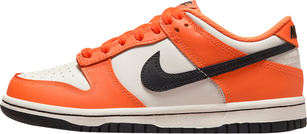 Nike Dunk Low GS White Orange Black