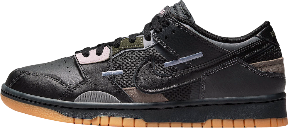 Nike Dunk Low Scrap Black Gum