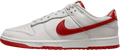 Nike Dunk Low Vast Grey Varsity Red