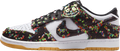 Nike Dunk Low White / Black / Gum Yellow