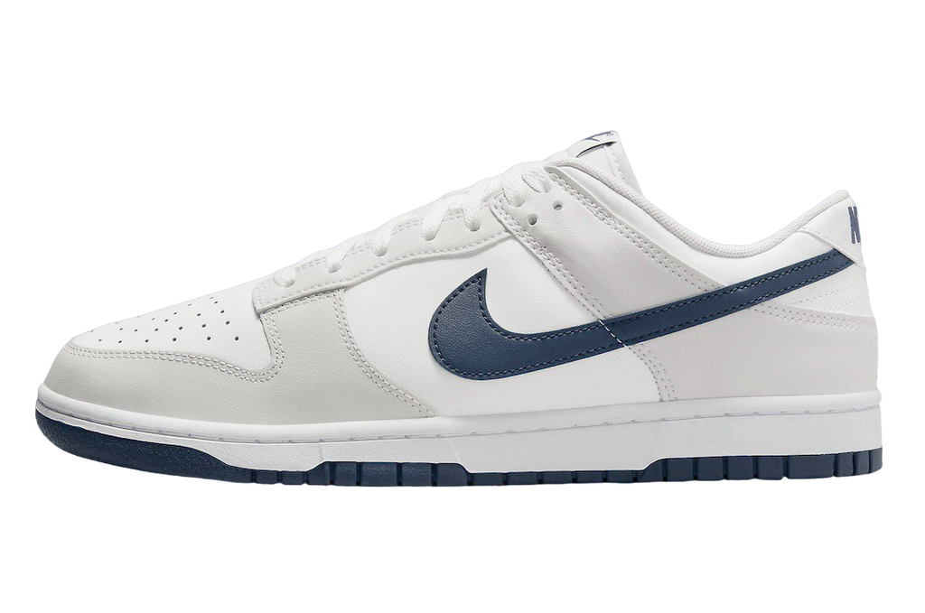 Nike Dunk Low White Midnight Navy
