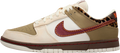 Nike Dunk Low WMNS Khaki / Team Red