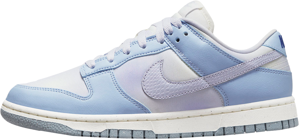 Nike Dunk Low WMNS White Blue Airbrush
