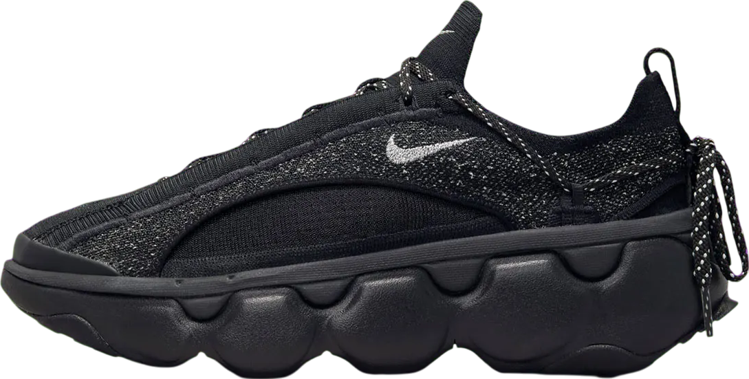 Nike Flyknit Bloom Black / Metallic Silver