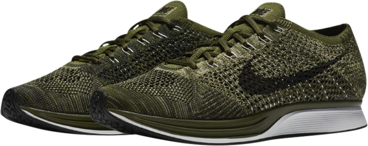 Nike Flyknit Racer Rough Green