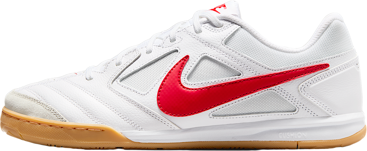 Nike Gato White / Gum Yellow / University Red