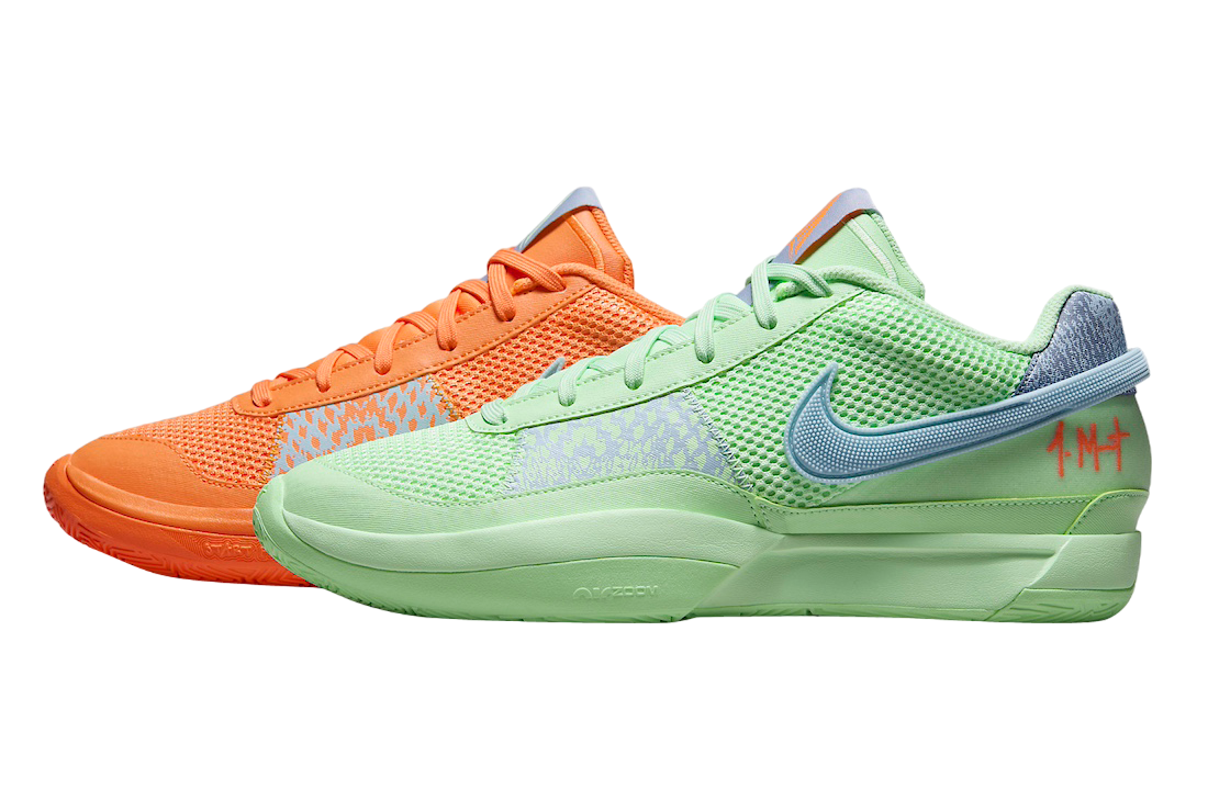 Nike Ja 1 Bright Mandarin Vapor Green