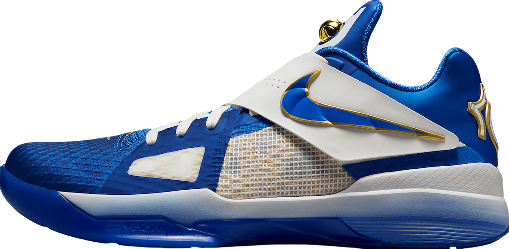 Nike KD 4 Royal White Gold
